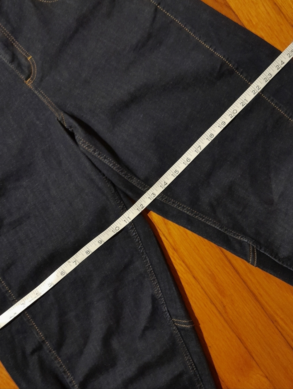 Ruti Petite Ultimate Barrel Leg Jeans 2.0 Nyx Dark Wash Sz 6P - Picture 5 of 10